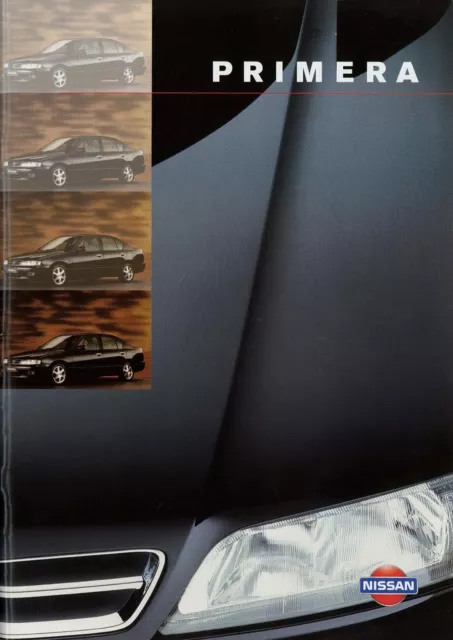 Nissan Primera Prospekt 1999 1/99 D brochure broszura catalog catalogus