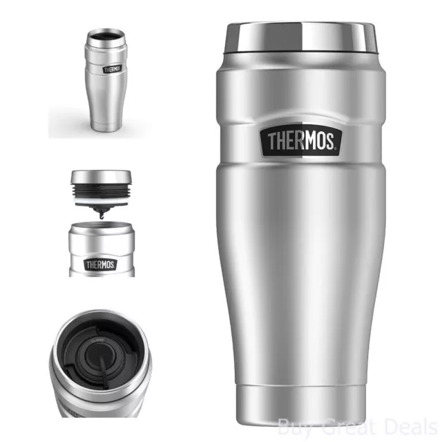 Thermos Stainless Steel Insulated Tumbler Coffee Travel Mug Cup Tea 16oz NEW!!!!