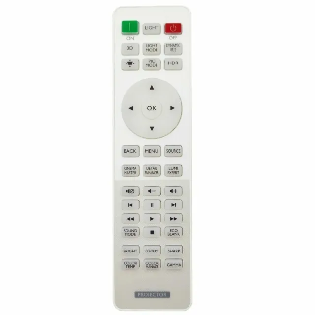 1pc Remote Control For BENQ RCV015 TK800 TK800M 3LCD Projector
