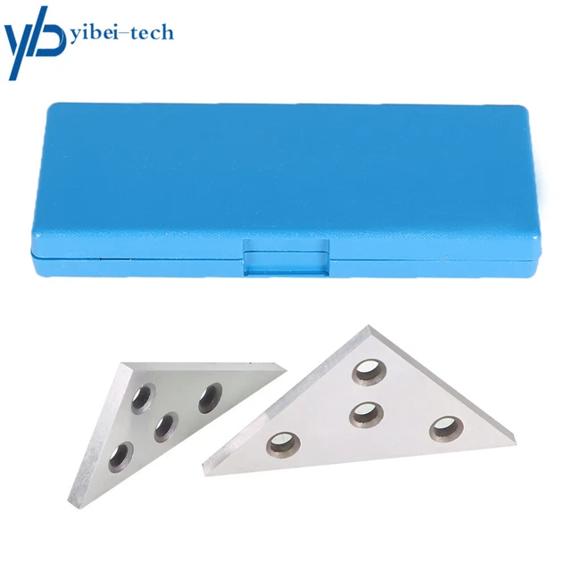 2Piece 45 45 90 Degree Angle Blocks 30 60 90 Degree Angle Machinist Plate New