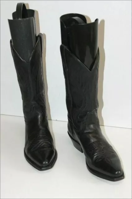SENDRA Boots Santiags Tout Cuir Noir T 6.5 US / 4.5 UK / 37 FR TTBE