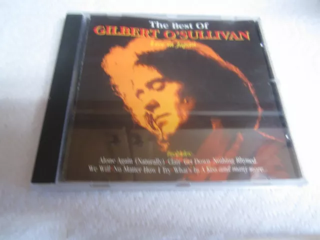 Gilbert O'sullivan  - The Best Of   [ Live In Japan ]  -Cd