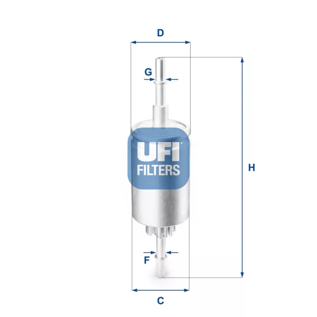 31.844.00 UFI Fuel filter for FORD,MAZDA
