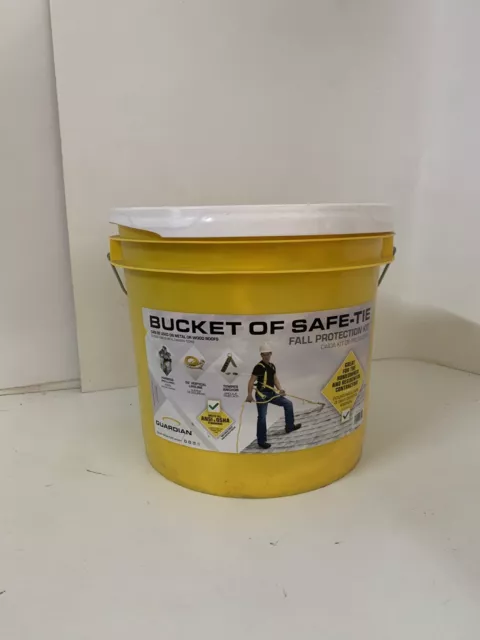 Qualcraft 00815-QC Guardian Fall Protection with Safe Tie Bucket Kit