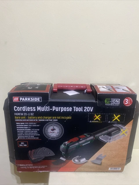 Parkside 20v cordless multi tool best sale