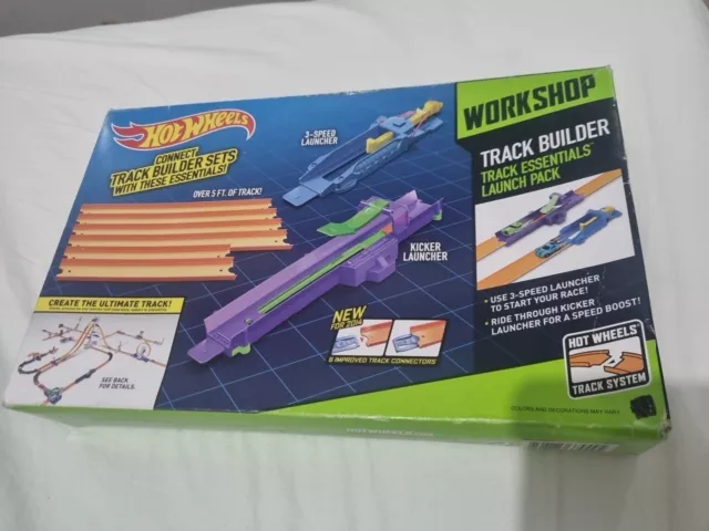 Hot Wheels Workshop Track Builder Launch 2013 NEW SEALED 2013