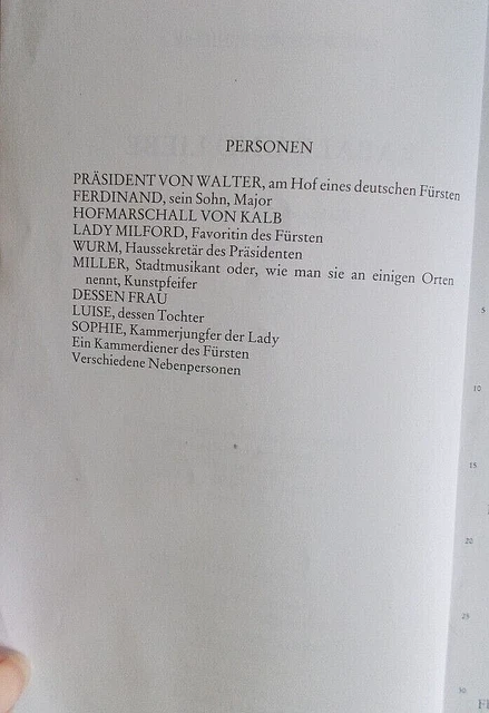 Hamburger Lesehefte Kabale Und Liebe HAMBURGER LESEHEFTE NR.61, Kabale und Liebe von Friedrich von Schiller
