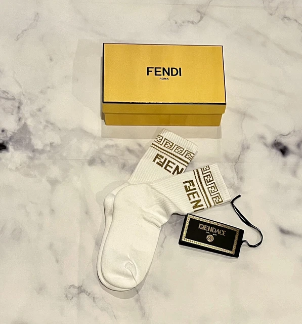 Fendace Fendi Versace Women’s Socks, nwt
