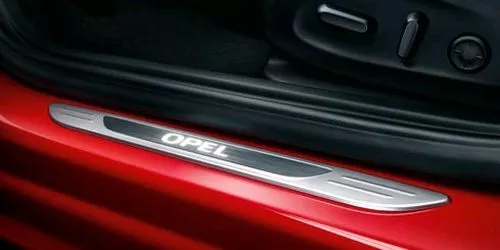 Einstiegsleisten Schutz für Opel Astra F G H J K Gebürstet Edelstahl 4