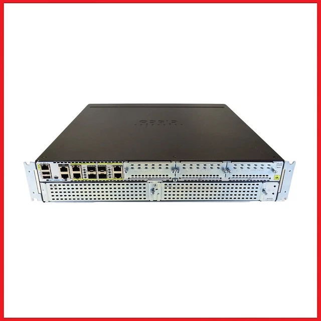 CISCO ISR4451-X/K9 INTEGRATED Service Router Rackmount with IPBaseK9 ...