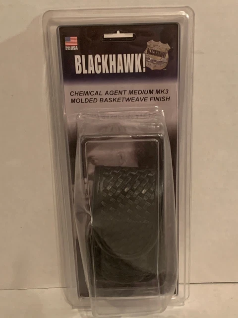Blackhawk Chem Agent Pouch Medium For MK3 Molded Basketweave Duty Belt