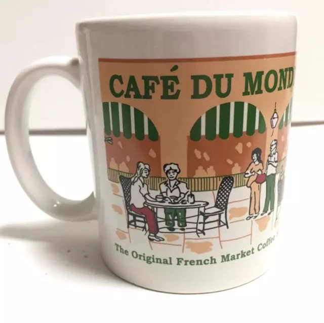 Cafe’ Du Monde New Orleans Louisiana Mug The Original French Market Coffee Stand