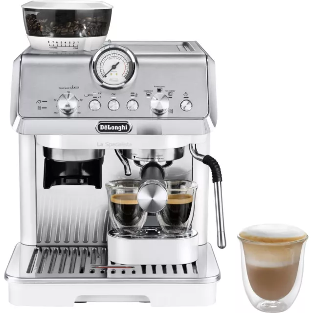 De'Longhi EC9155.W La Specialista Arte Bean to Cup Coffee Machine 1300 Watt 15