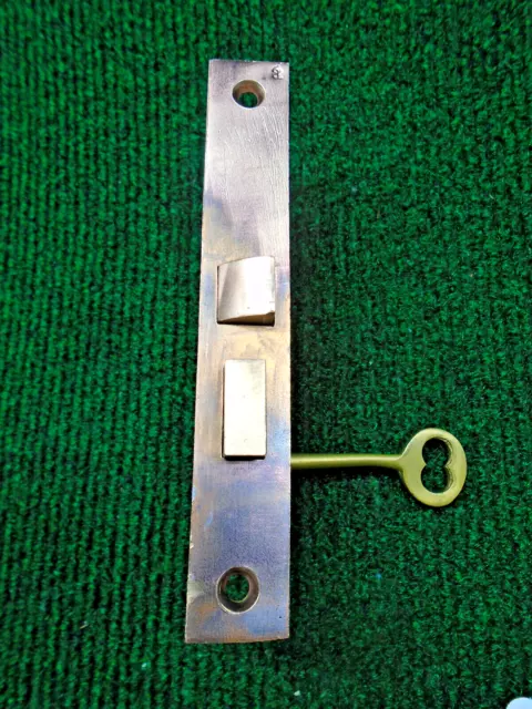 Rhc #101 French Door Mortise Lock: Very Nice, 1" Bs, 5" Face (19657-6) 2