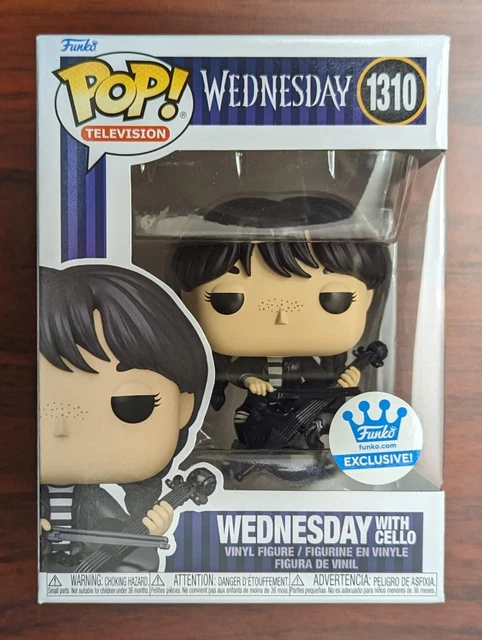 Funko POP! Wednesday with Cello, Shop Exclusive #1310; Addams Family, Netflix