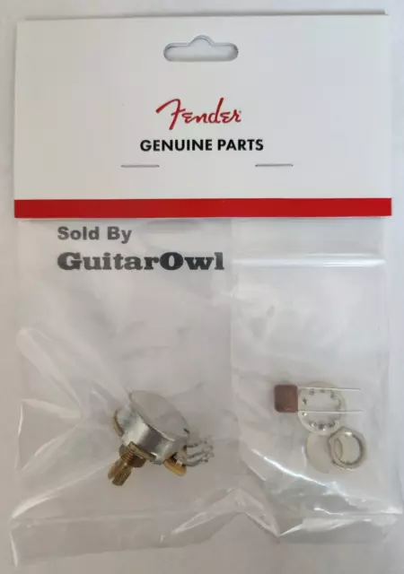 Fender Guitar 250K No Load Pot Split Shaft CTS Volume Tone Knob Potentiometer