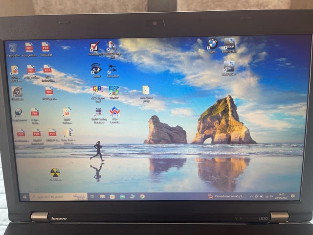 BMW Diagnostica/Programmazione laptop i3 500 GB SSD unità 8 GB RAM