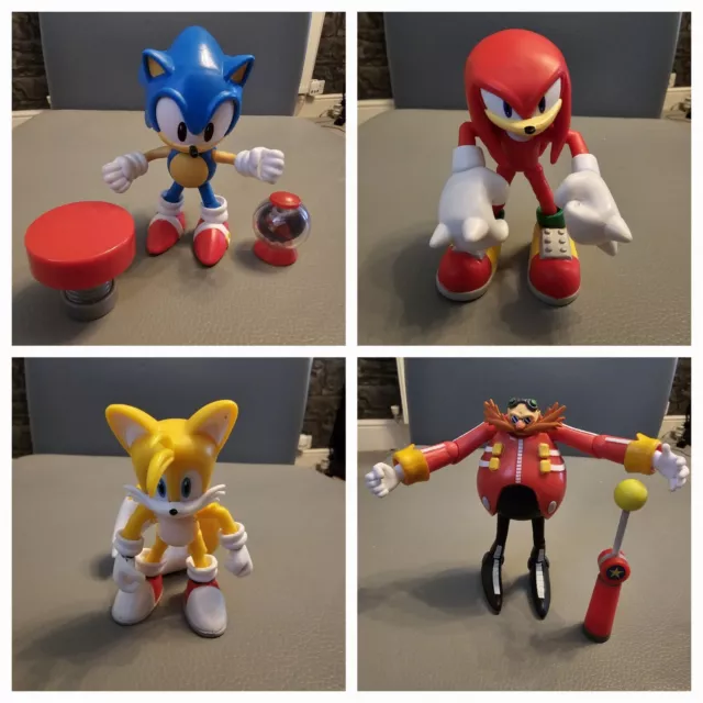 Sonic The Hedgehog 4" Articulated Figures Jakks Pacific / Sega  - Select Choose