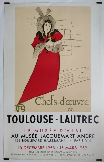 Les petits Lu, l'art et les biscuits 1984 Affiche Originale Exposition