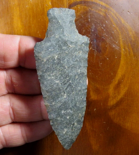 Outstanding Archaic Etley point, x J. Davis Missouri Bootheel 3.3/4 Great Form