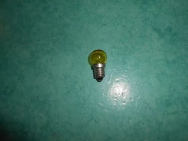 Ampoule 6v 6w jaune Solex / Motobécane neuve ancien stock