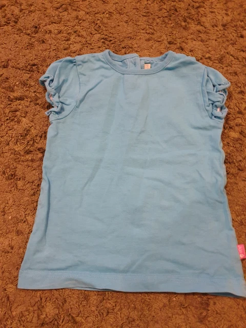 Jojo Maman Bebe blue t-shirt age 2-3 years