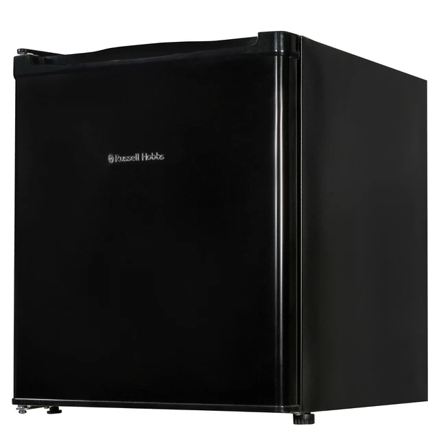 RUSSELL HOBBS MINI Fridge 40L Black Table Top with Reversible Door