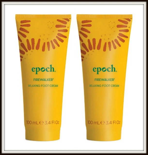 NEW! 2 x Nu Skin NuSkin Epoch FIREWALKER RELAXING FOOT CREAM