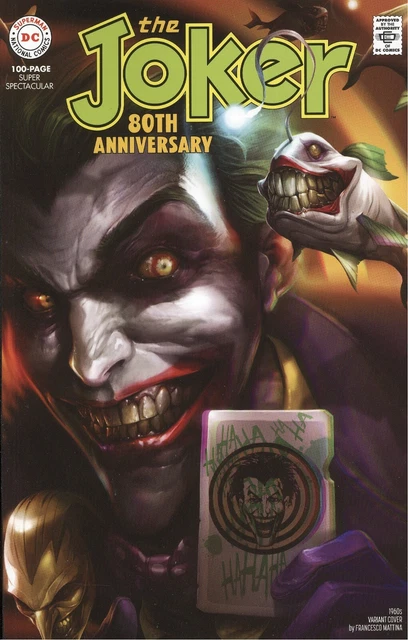 Joker 80Th Anniversary 100 Page Super Spectacular #1 Francesco Mattina 1960S Var