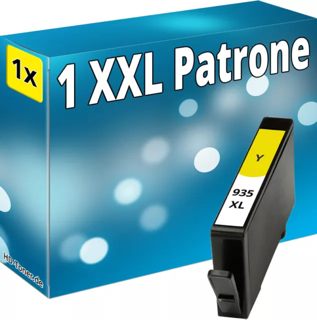 1x XXL TINTE PATRONEN für HP 935XL OFFICEJET PRO 6230 6820 6830-C All-in-One