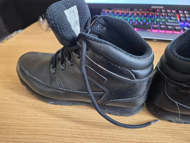 FIRETRAP RHINO BLACK Boots Lace Up Ankle Boots UK Size 7.5 EU Size 41.5 ...