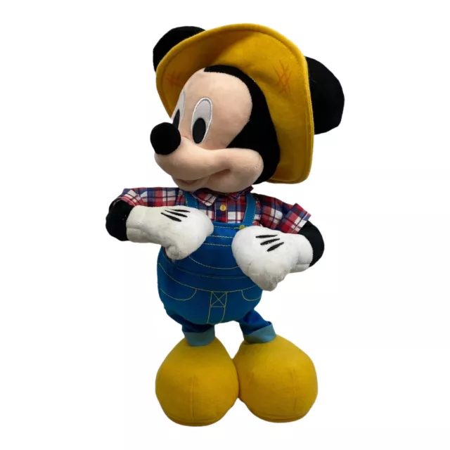 DISNEY JUNIOR MICKEY Mouse EIOh! Farmer Singing Dancing Plush Toy 16