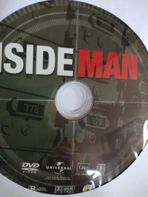 Inside Man (DVD disc only, 2006) full frame