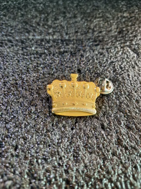 Pin's Couronne Crown Doré Gold Golden Or King Queen roi Reine - Pins Pin L0