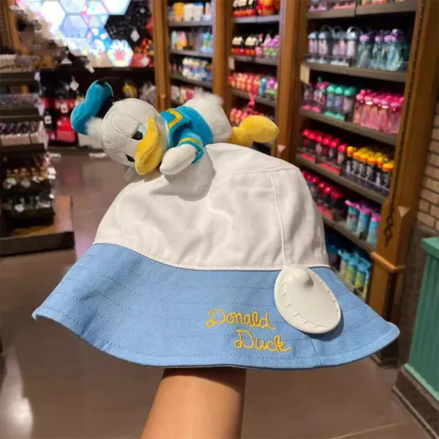 Authentic Disney 2022 Summer Donald Duck Hat Cap Shanghai Disneyland Exclusive