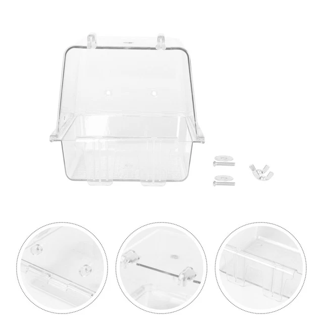 1Pc Badewanne Vogel Käfig Zubehör Vogel Wanne Vogel Bad Keine-leckage
