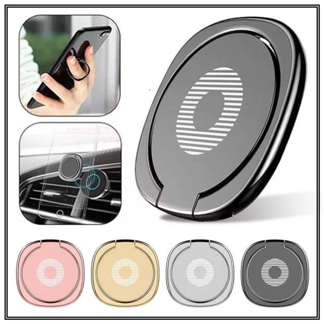Ring Finger Holder Car Mount iRing Phone Hook Stand Mobile Grip GPS for iPhone