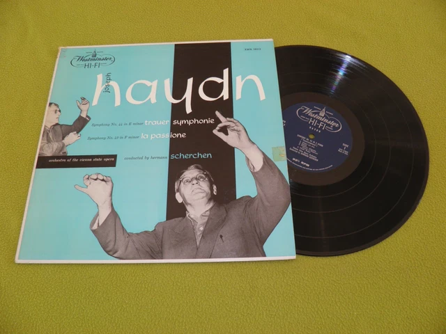 HAYDN SINFONIE NR. 44 & 49 / Scherchen / SELTEN 1953 USA Westminster