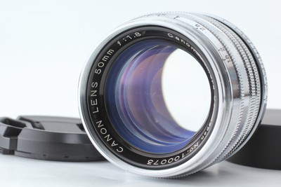 Canon Serenar 50mm F/1.8 Leica Vis L39 Ltm Support Japon #3053 près De Mint Leica 