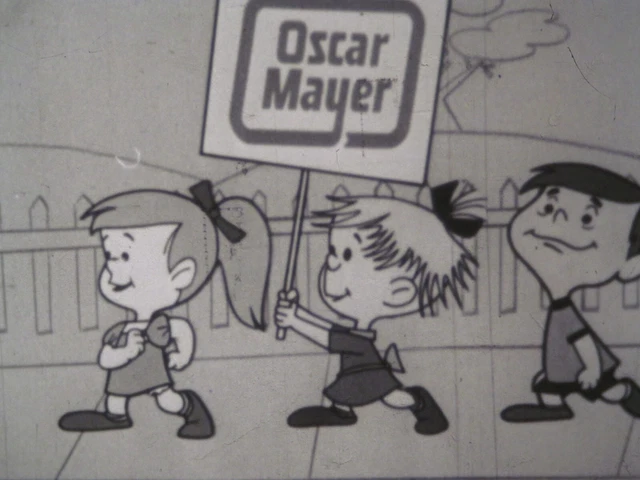 16mm Film 2 OSCAR MAYER WEINER COMMERCIALS Television Ads 1960's TV