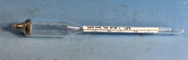 Vintage Specific Gravity Hydrometer