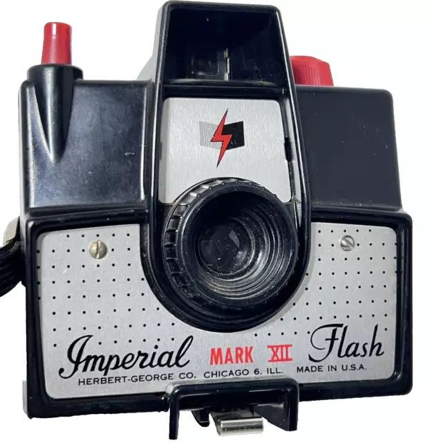 Imperial Mark XII Flash Vintage 1950's Camera Hebert George Company