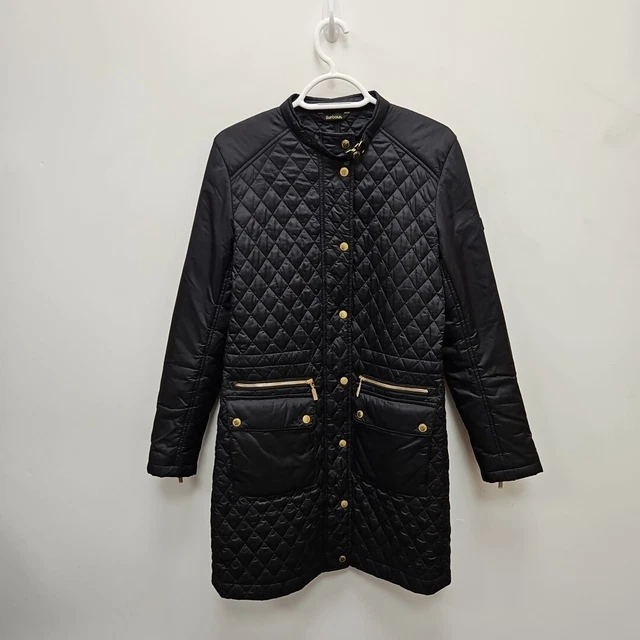 Barbour international port gower quilted jacket clearance