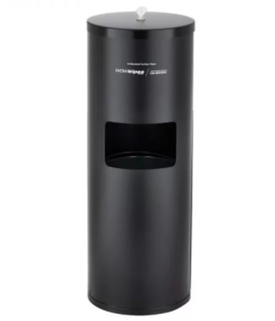 Matte Black Powder Coated Standing Dispenser
