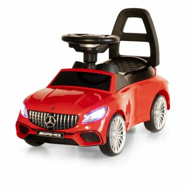 Mercedes coche de bebé coche de niños coche deslizante coche de juguete con LED, sonido coche de aprendizaje"