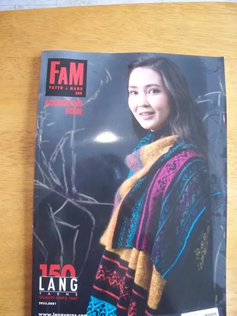 Lang Yarns Fatto A Mano, FAM 249, Paperback, Knitting, Patterns, New