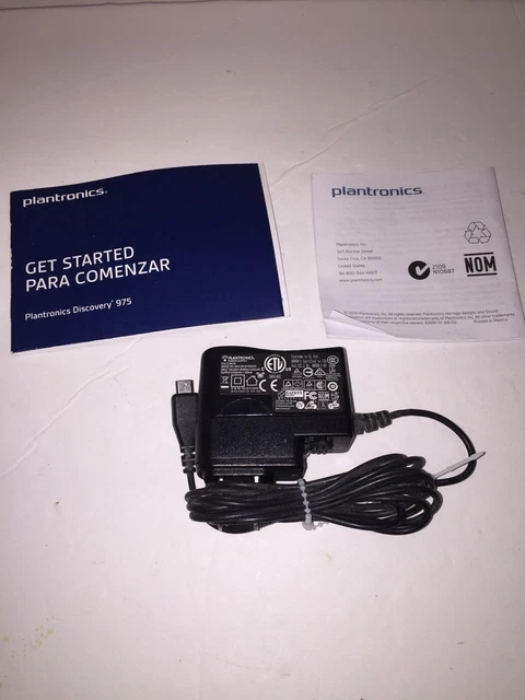 Plantronics Bluetooth Headset Discovery 975 Wall Charger