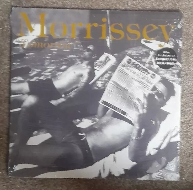 Morrissey - Tomorrow (ULTRA Rare 12" Purple Vinyl) Sire USA NM/ NM Shrink Wrap !