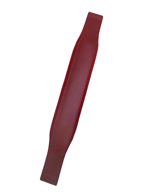 Manale Per Fisarmonica In Vero Cuoio E Velluto - Cucito A Mano Artigianalmente In Italia - Foto 10