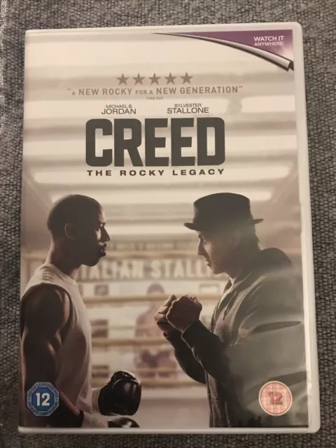 Creed: The Rocky Legacy DVD *CLASSIC BOXING LEGEND RETURNS* 🥊 Reg 2 UK
